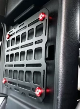 BuiltRight Industries Black Steel Mounting Panel Tech Plate 16in x 23.5in                                     - 201014 - Image 2