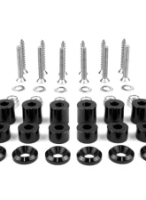 BuiltRight Industries 42 Piece Black Mounting Hardware Kit Tech Plate                                     - 201021 - Image 4
