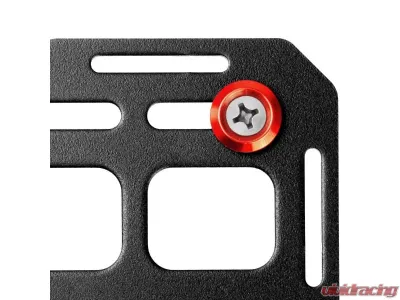 BuiltRight Industries 42 Piece Red Mounting Hardware Kit Plate Tech Plate - 201022