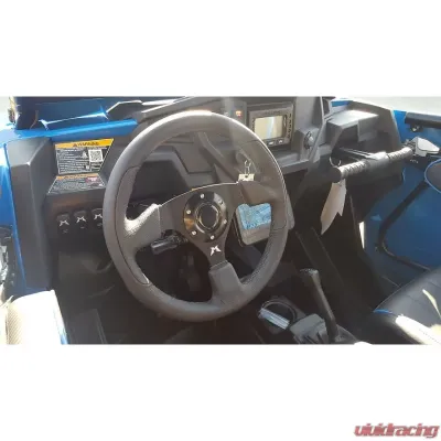 Madigan Motorsports Leather Steering Wheel Yamaha YXZ - MAD - SW