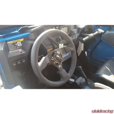 Madigan Motorsports Leather Steering Wheel Yamaha YXZ - MAD - SW