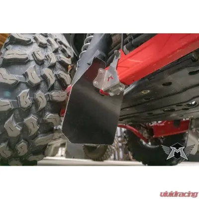 Madigan Motorsports Stock Replacement Rear Trailing Arm Mud Flap Kit Polaris RZR XP Pro - XP1K-MFK-PRO
