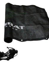 Combat Off Road Sunshade 2 Door Black Nylon Jeep Wrangler 2007-2018                                     - 15-1030 - Image 2
