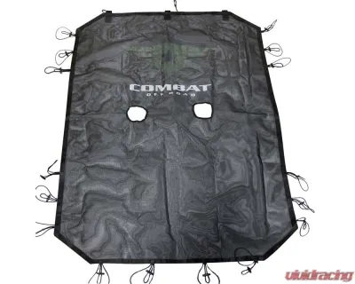 Combat Off Road Sunshade 4 Door Black Nylon Jeep Wrangler 2007-2018 - 15-1031