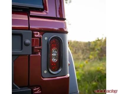 Combat Off Road Tailgunner Tail Lights  Jeep Wrangler 2018-2023 - 25-1050