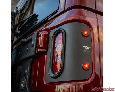 Combat Off Road Tailgunner Tail Lights  Jeep Wrangler 2018-2023 - 25-1050