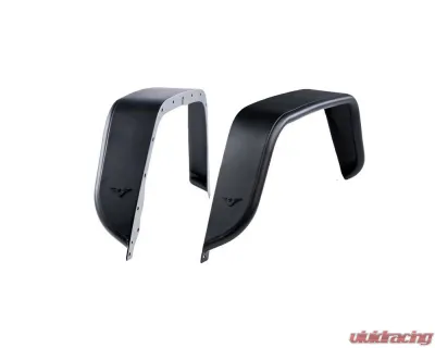 Combat Off Road Black Aluminum Fender Rear Pair Jeep Gladiator 2020-2023 - 35-1079