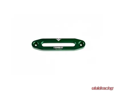 Combat Off Road Winch Fairlead 10k Capacity Aluminum Green - 99-1010