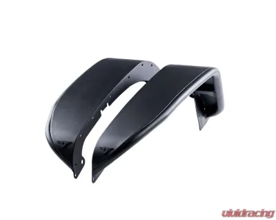 Combat Off Road Black Aluminum Fenders Front Pair Jeep Wrangler 2007-2018 - 15-1076