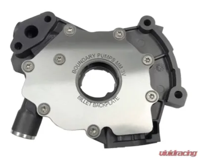 Boundary Pumps Race Flow Billet Vane Ported MartenWear Treated Gear Billet Steel Backplate Pump Assembly Ford Mod Motor V8 1999-2015 - MM-S2