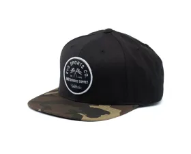 EVS Hat-Supply Black/Camo One Size