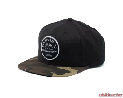EVS Hat-Supply Black/Camo One Size - H19SU-BK