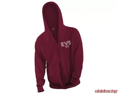 EVS Hoodie-Torino Maroon - T21HTO-MN-L