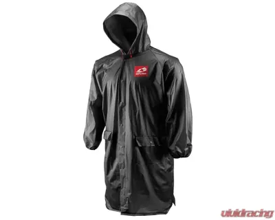 EVS Large-Extra Large Black Raincoat - RAINCOAT-BK-L/XL