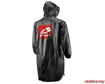 EVS Small-Medium Black Raincoat - RAINCOAT-BK-S/M