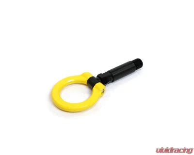 EVS Tuning Folding Front Tow Hook Yellow Honda Civic Type R FK8 2017-2019 - EVS-FK8-TOW-YW