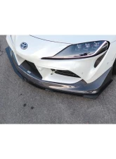 EVS Tuning Aero Carbon Front Splitter Toyota GR Supra A90 2020+                                     - EVS-A90-FLS - Image 4
