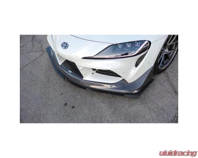 EVS Tuning Aero Carbon Front Splitter Toyota GR Supra A90 2020+ - EVS-A90-FLS