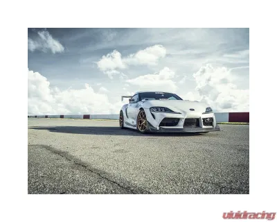 EVS Tuning Aero Carbon Front Splitter Toyota GR Supra A90 2020+ - EVS-A90-FLS