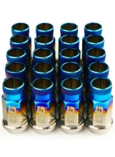 EVS Tuning SL48 Burnt Titanium Lug Nuts V2 w/ Logo 14x1.5mm 20Pc set                                     - EVS-BT-SL48-14150-V2 - Image 3