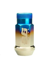 EVS Tuning SL48 Burnt Titanium Lug Nuts V2 w/ Logo 14x1.5mm 20Pc set                                     - EVS-BT-SL48-14150-V2 - Image 4