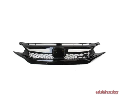 EVS Tuning Vented OEM Grill Honda Civic Type R FK8 2017-2021 - EVS-FK8-VG