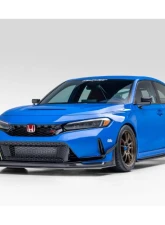 EVS Tuning Carbon Front Lip Spoiler Honda Civic Type R FL5 2023+                                     - EVS-FL5-FL-CFRP - Image 2