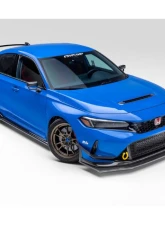 EVS Tuning Carbon Front Lip Spoiler Honda Civic Type R FL5 2023+                                     - EVS-FL5-FL-CFRP - Image 9