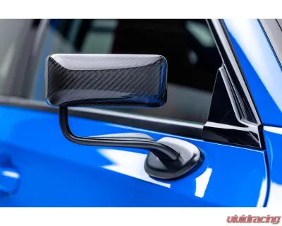 EVS Tuning Carbon GTLM Aero Mirrors Black Honda Civic Type R FL5 2023+ - EVS-FL5-GTLM-01B