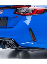 EVS Tuning Carbon Rear Side Fins Honda Civic Type R FL5 2023+                                     - EVS-FL5-RSF-CFRP - Image 5