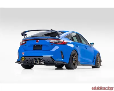 EVS Tuning Carbon Rear Side Fins Honda Civic Type R FL5 2023+ - EVS-FL5-RSF-CFRP