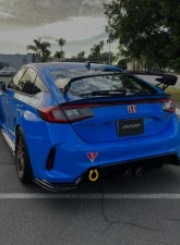 EVS Tuning Carbon Rear Side Fins Honda Civic Type R FL5 2023+                                     - EVS-FL5-RSF-CFRP - Image 9