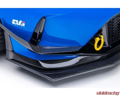 EVS Tuning Front Folding Tow Hook Yellow Honda Civic Type R FL5 2023+ - EVS-FL5-TOWF-YW