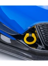 EVS Tuning Front Folding Tow Hook Yellow Honda Civic Type R FL5 2023+                                     - EVS-FL5-TOWF-YW - Image 9