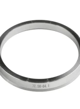 EVS Tuning Hub Ring 1 Piece Aluminum 72.56 | 64mm Honda Civic Type R FK8|FL5 2017+                                     - EVS-HR7264 - Image 3