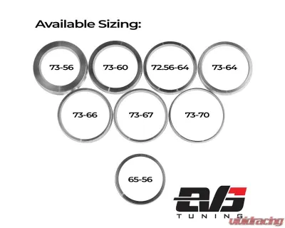EVS Tuning Hub Ring 1 Piece Aluminum 73 | 64mm - EVS-HR7364