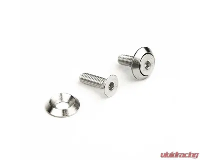 EVS Tuning License Plate Bolts M5 x 1.0 15mm Length Pair - EVS-LIC-5