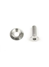 EVS Tuning License Plate Bolts M6 x 1.0  15mm Length Pair                                     - EVS-LIC-6 - Image 2