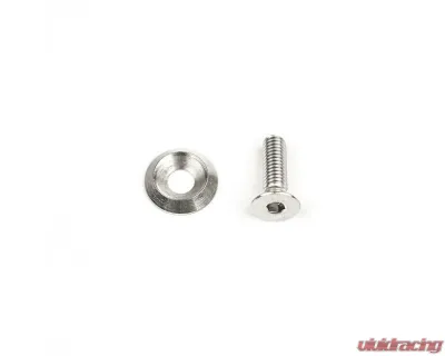 EVS Tuning License Plate Bolts M6 x 1.0  15mm Length Pair - EVS-LIC-6