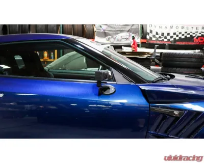 EVS Tuning Carbon GTLM Aero Mirrors Silver  Nissan GTR R35 2007+ - EVS-R35-GTLM-01S