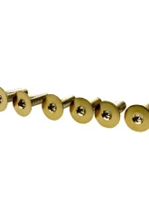 EVS Tuning Titanium Steering Wheel Screw Set Gold                                     - EVS-SWS-GLD - Image 3