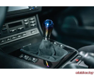 EVS Tuning Titanium Weighted Shift Knob M14  Euro w/ M12x1.25 & M12x1.50 Thread Inserts - EVS-TI-SK-WEIGHTED