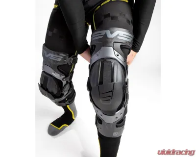 EVS Axis Pro Knee Brace - Single Left - AXISP-GRY-ML