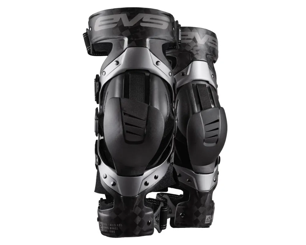 EVS Axis Pro Knee Brace - Pair - AXISP-GRY-XP
