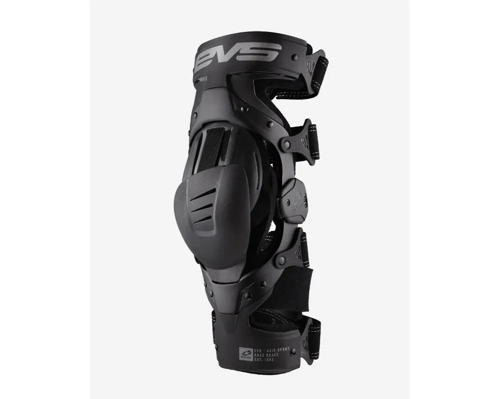 EVS Axis Sport Knee Brace - Single Left - AXISS-BK/GY-LL