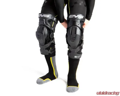 EVS Axis Sport Knee Brace - Pair - AXISS-BK/GY-MP