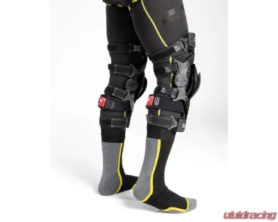 EVS Axis Sport Knee Brace - Pair - AXISS-BK/GY-MP