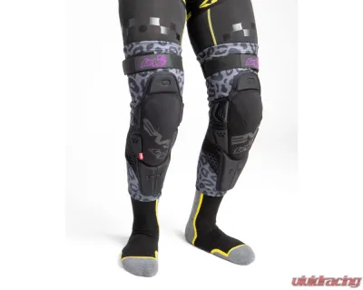 EVS Ghost Leopard SLAYCO96 Knee Guard - SLAY96K-LP-L/XL