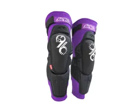 EVS Black/Purple SLAYCO96 Knee Guard