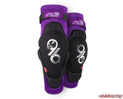 EVS Black/Purple SLAYCO96 Knee Guard - Youth - SLAY96K-Y